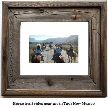 horse trail rides near me in Taos, New Mexico